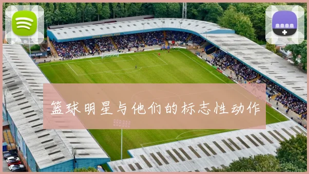 篮球明星与他们的标志性动作